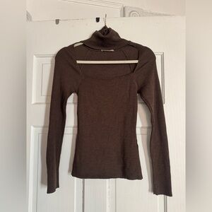 Paloma Wool Chocolate Knit Sweater